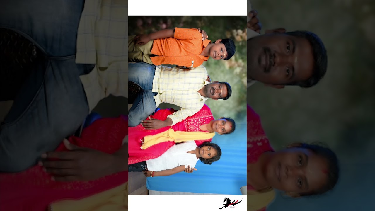 Family Photography Poses | Studio Indoor Photoshoot | Photo Editing | குடும்ப புகைப்படம் | #shrots