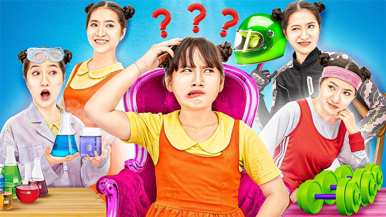 Gymer Mom Vs Racing Mom Vs Scientist Mom… Which Mom Is The Best? – Stories About Baby Doll Family