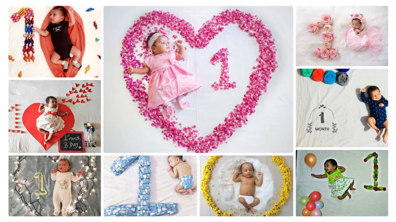 Latest baby photoshoot Ideas | 1 Month baby photoshoot ideas  | DIY | Camera |#ayezamybabyworld