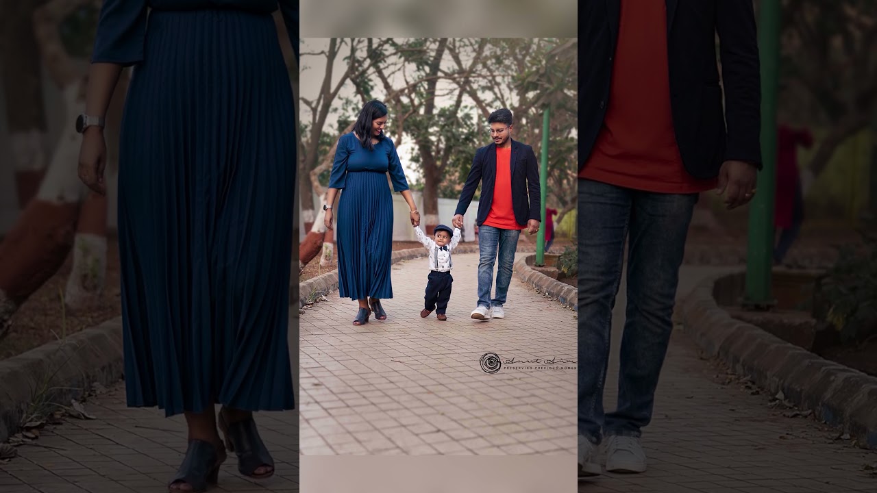 One Year Baby Outdoor Family Photos #firstbirthdayoutdoorphotoshoot #familyshootwithbaby #viral