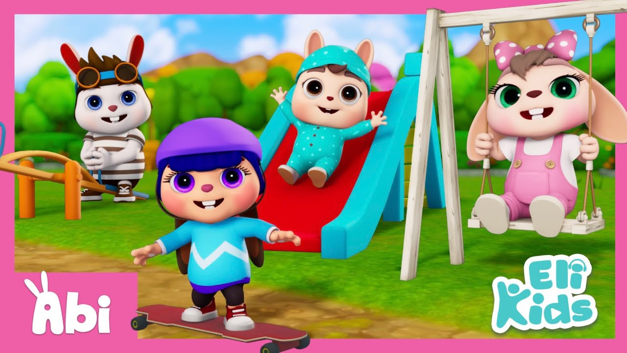 Playground Song #2 (With Friends) +More | Animal Vehicle | Eli Kids Compilations