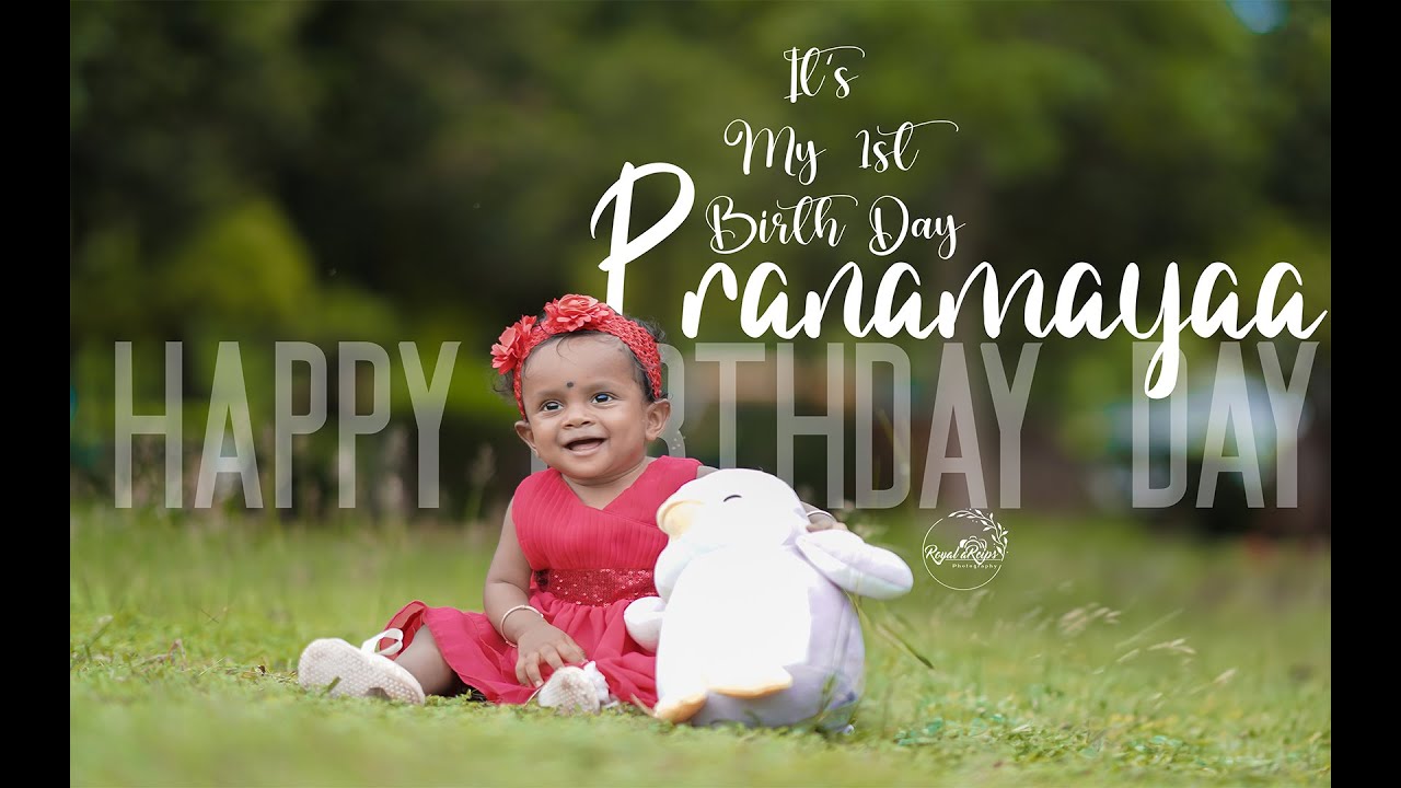 Pre BirthDay Cinematic Video of PRANAMAYAA || ROYAL ARCIPS Photography & Films \ 4K VIDEO
