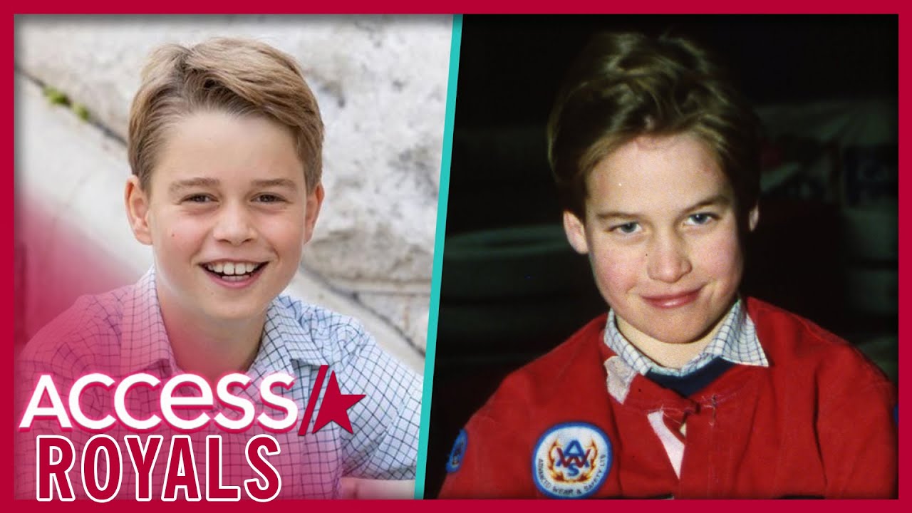 Prince George Is Prince William's TWIN In 10th Birthday Photo