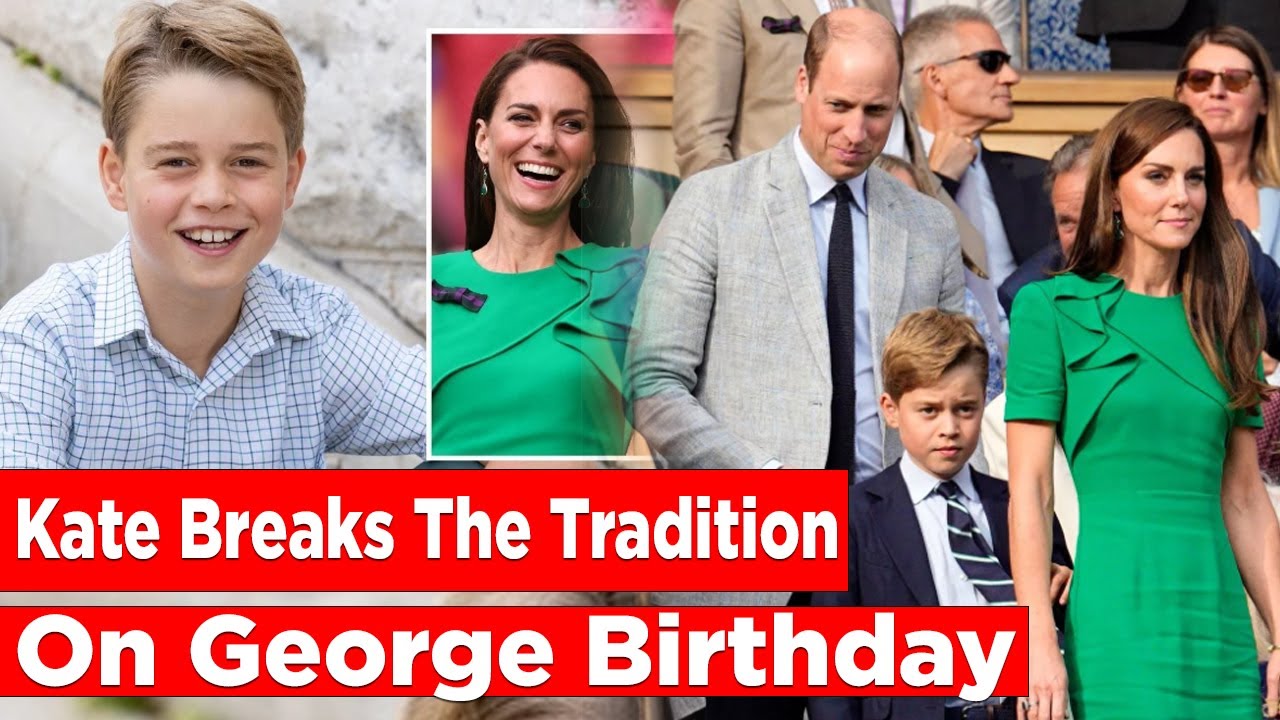 Princess Kate breaks family tradition on Prince George's birthday