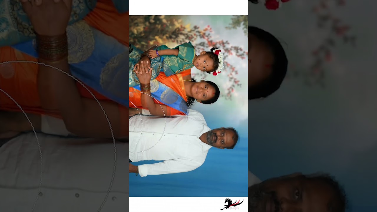 Small Family Photography Poses | Studio Indoor Photography | Photo Editing | #shorts