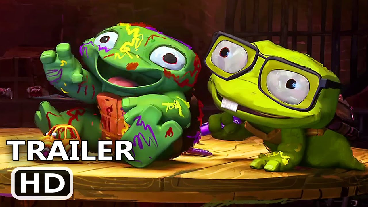 TEENAGE MUTANT NINJA TURTLES: MUTANT MAYHEM "Baby Turtles" Trailer (2023) Animated Movie