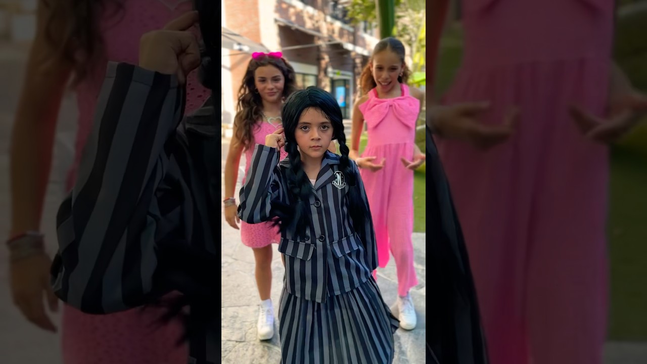 WEDNESDAY vs BARBIE!😱#shorts #shortsviral #tiktok