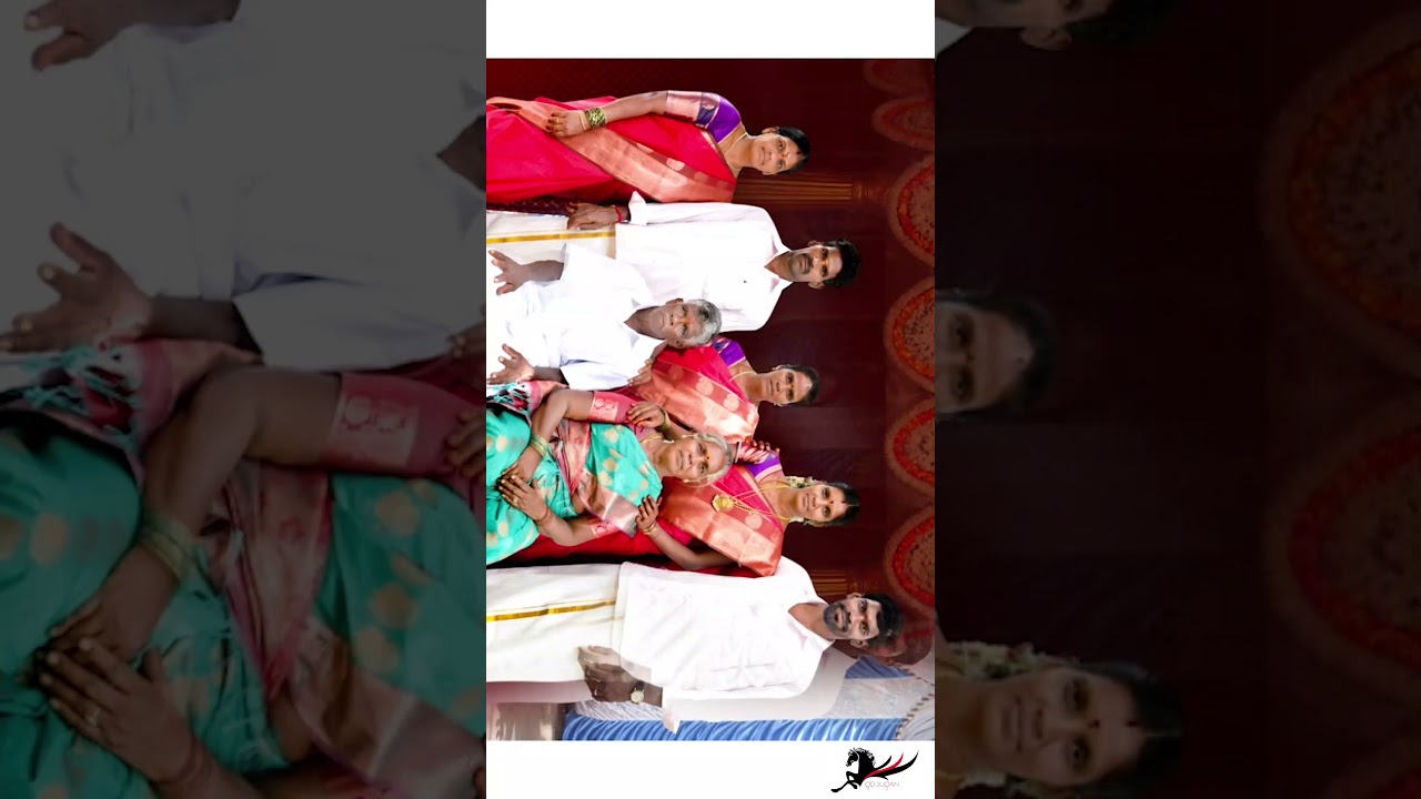 Wedding Family Photoshoot | Big Family Photography Poses | Photo Editing | #shorts