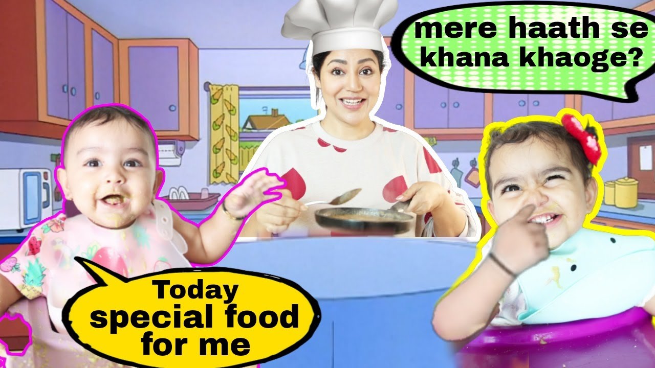 What divisha eats. 7 month old food ideas | HINDI | WITH ENGLISH SUBTITLES | Debina Decodes |