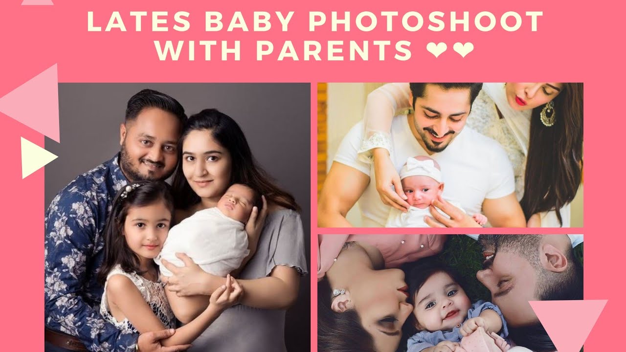 ❤️❤️ latest Baby photoshoot with parents ❤️😍 new ideas for family photos images