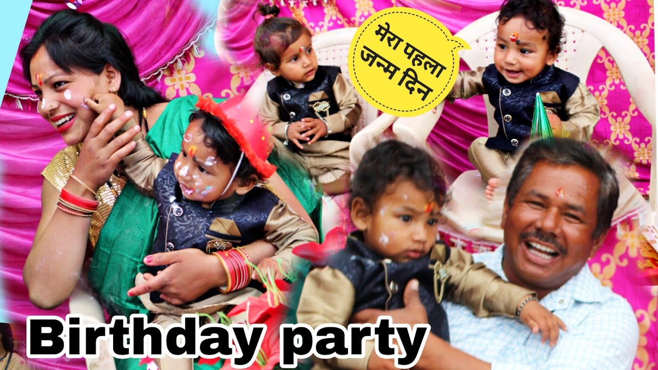 mithansh first birthday celebration //beby boy //Birthday times ll birthday party@kirannegivlogs