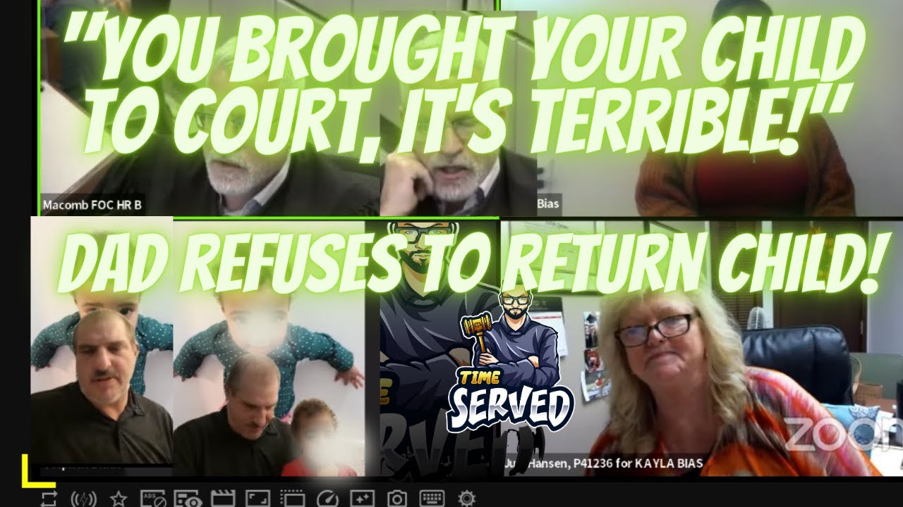 "You Brought the Child to Court is Horrendous!" Judge Deals with Absconding!