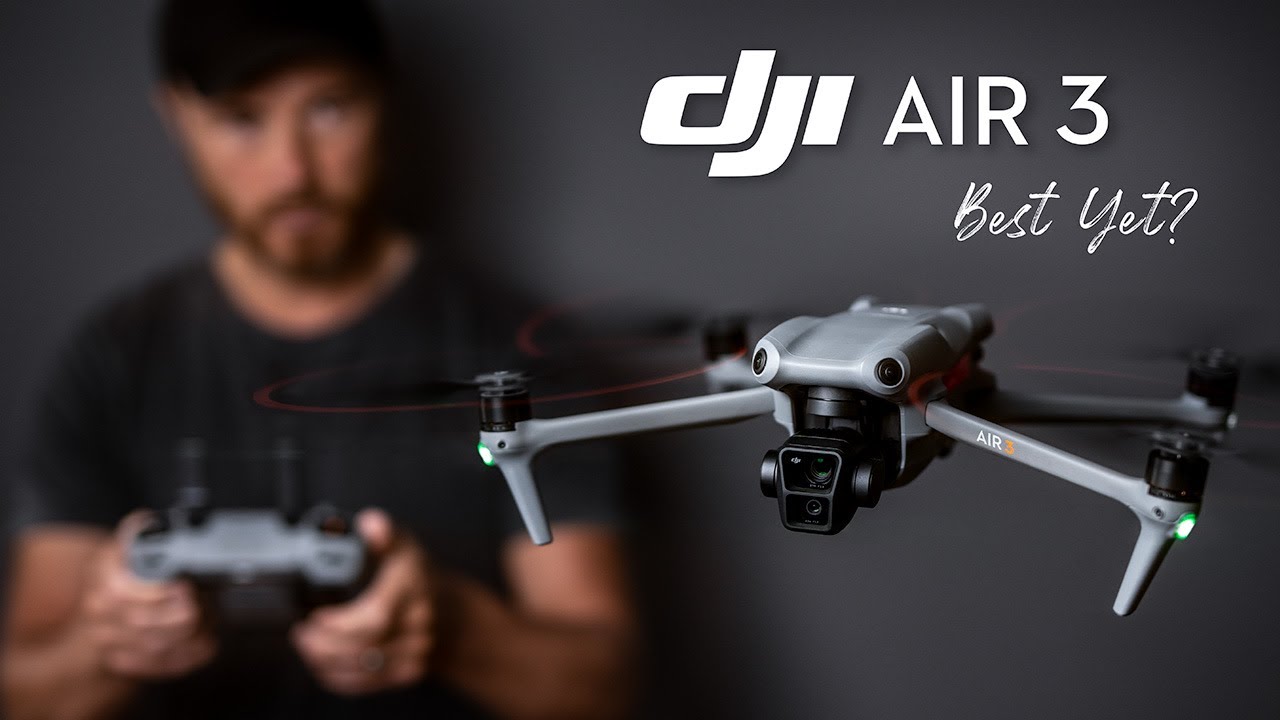 DJI AIR 3 Review – DUAL CAMERA is PERFECTION! (4K)