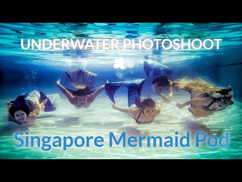Underwater Photoshoot with Mermaids