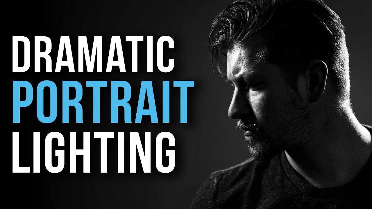 Dramatic PORTRAITS with ONE LIGHT | Photo Lighting Tips & Tricks