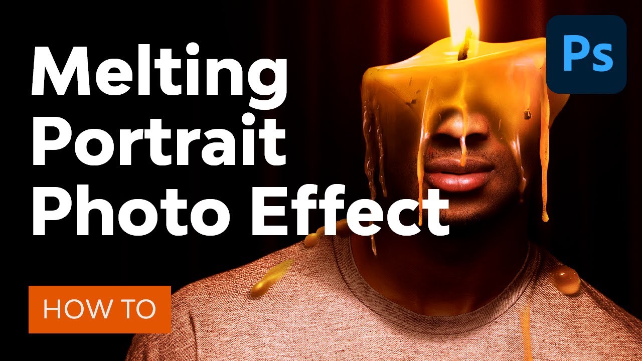 How to Create a Melting Portrait Photo Effect in Photoshop