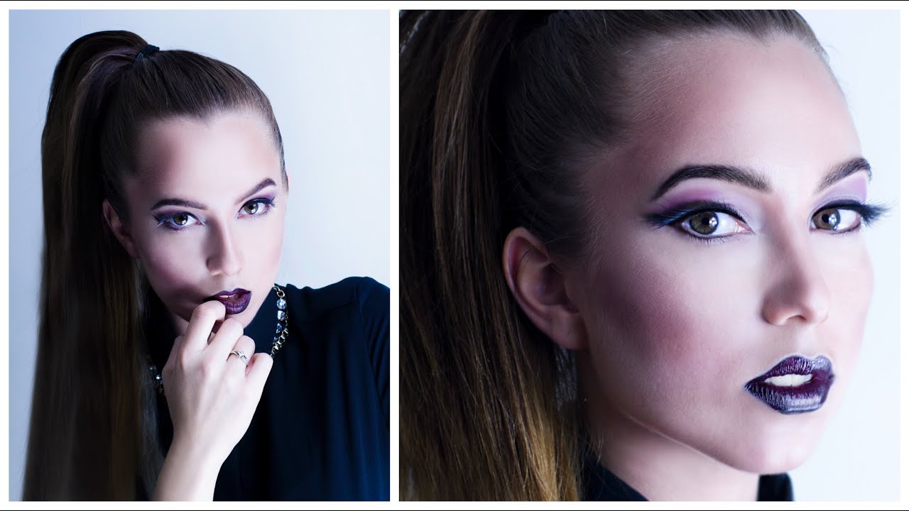 BTS – portrait photo shoot – dramatic makeup (Fotosesijos uzkulisiai / dramatiskas makiazas)