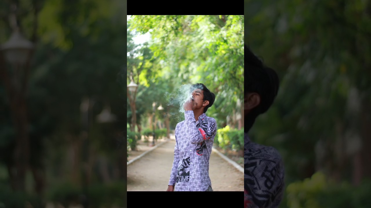 Outdoor Portrait Photoshoot Smoking pose #photography #shorts #trending #india #pakistan #art #viral