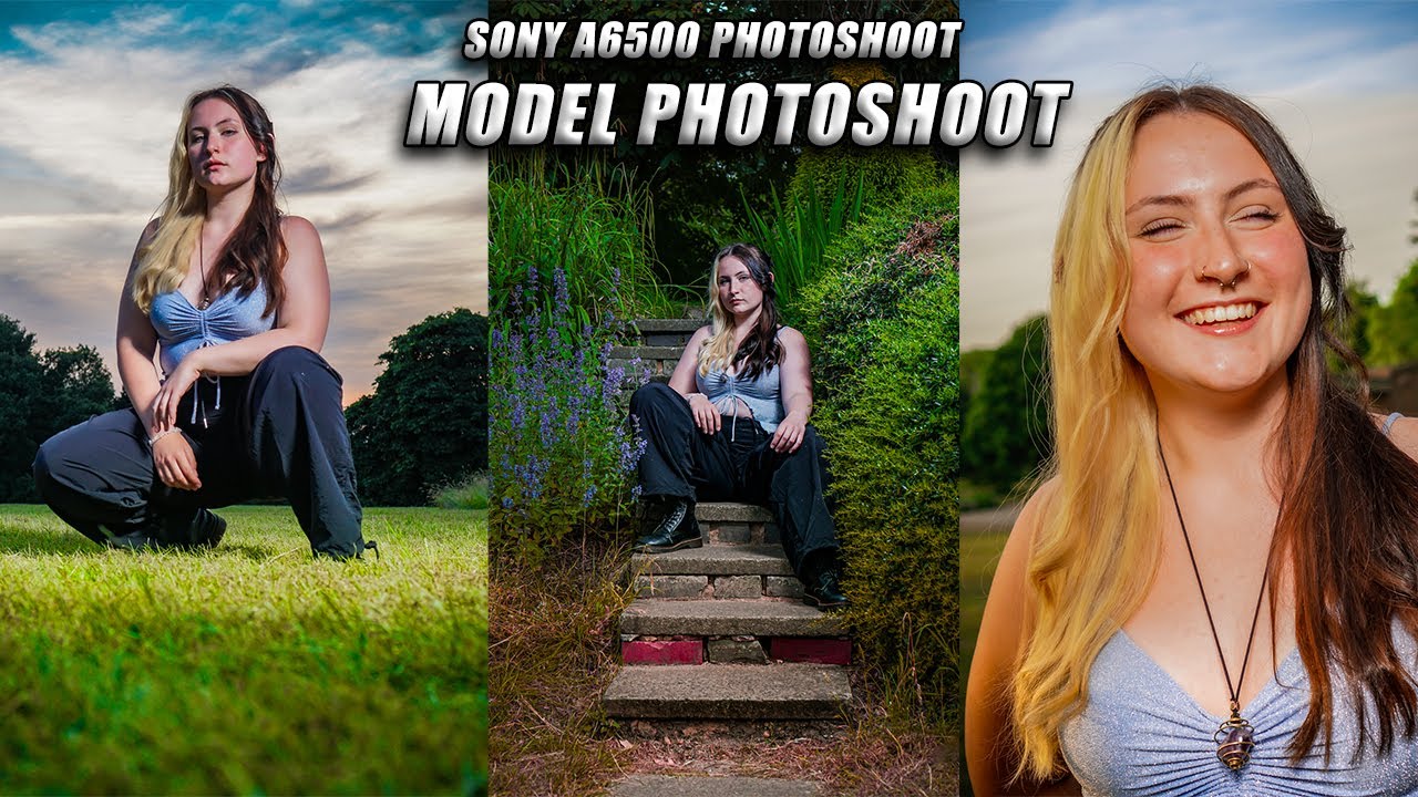 Portrait Photoshoot | Model Photoshoot | Behind The Scenes Vlog | w/ Sophie