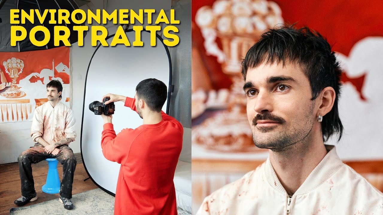 Fine Art Painter Portrait Photography Shoot (with Settings) | Sony A7III