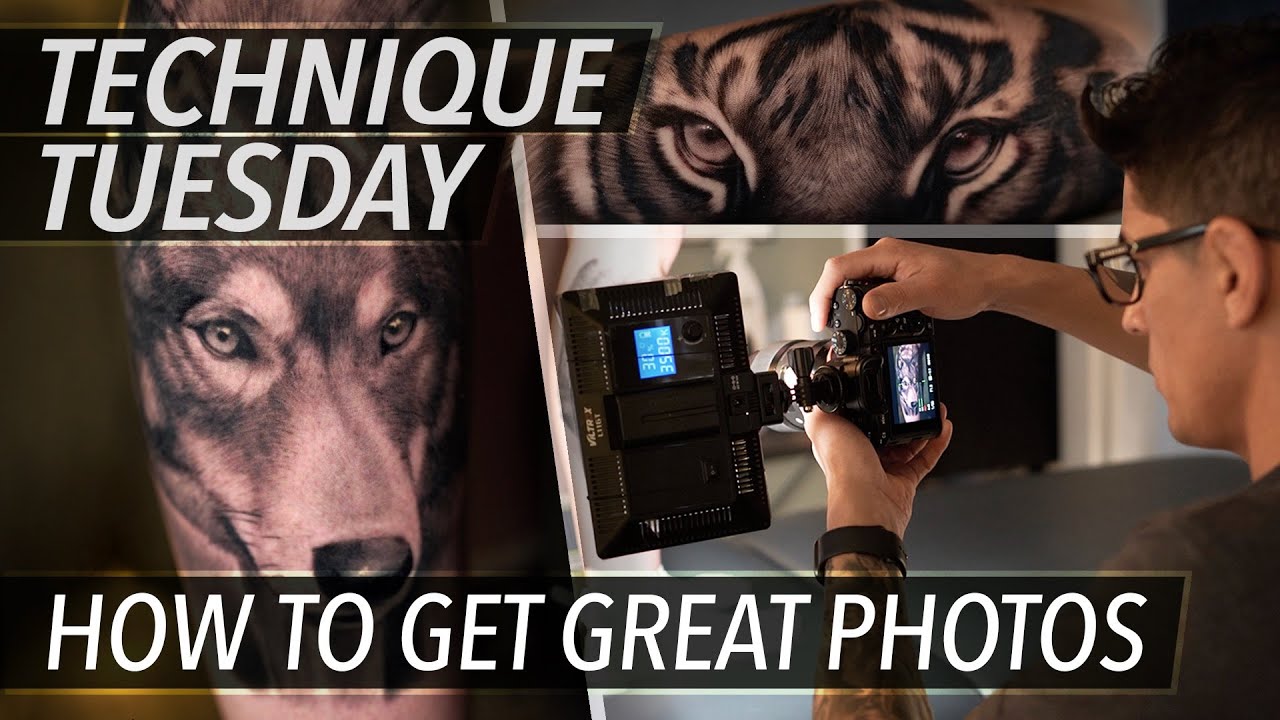 How I Photograph My Portrait Tattoos | Cameras, Lighting, Filters & more