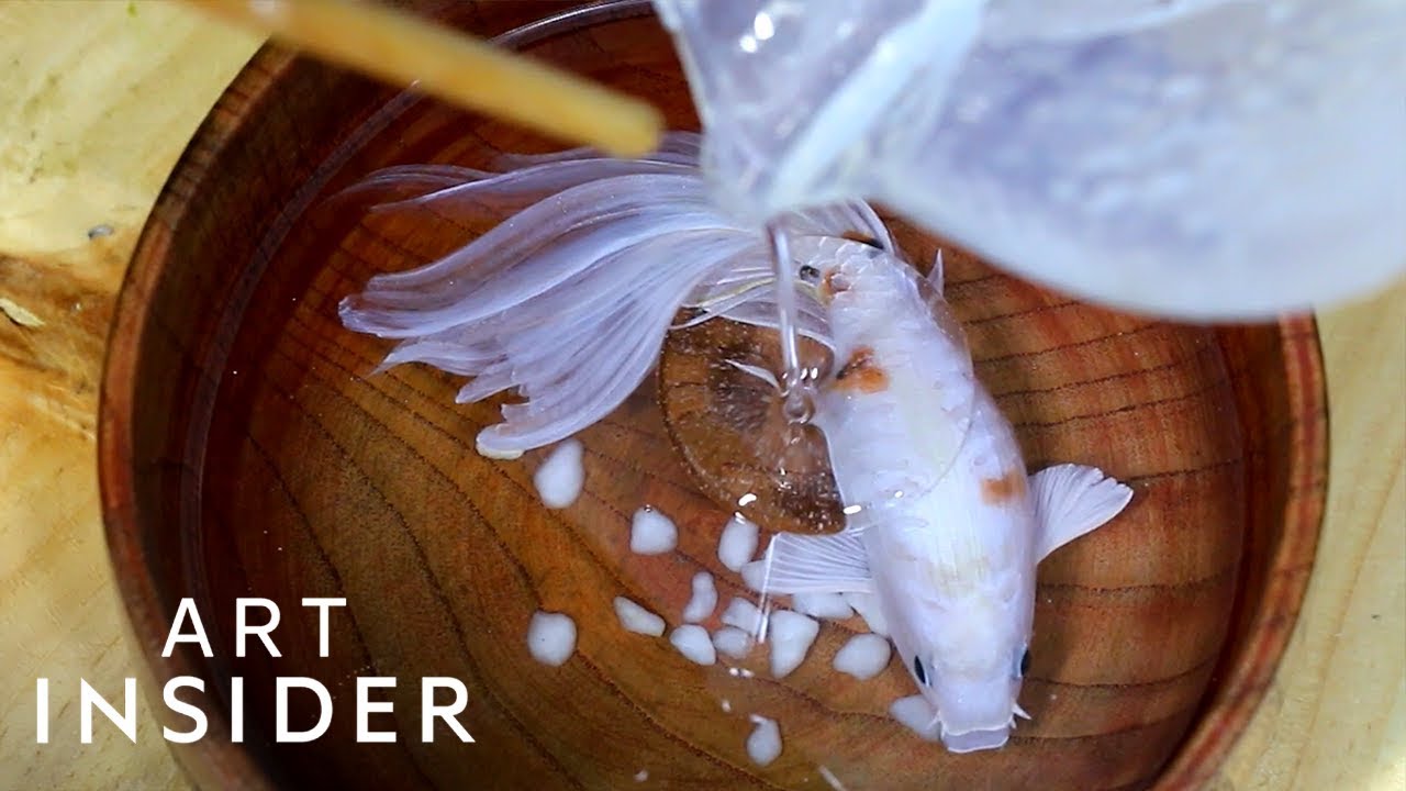 Making Lifelike 3D Aquariums With Paint Cast In Resin
