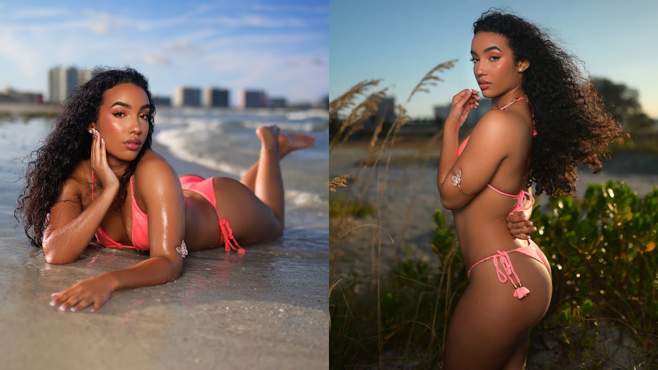 My Godox AD300 Pro Off Camera Flash Setup for Beach Photoshoots + Portrait Photography for Beginners