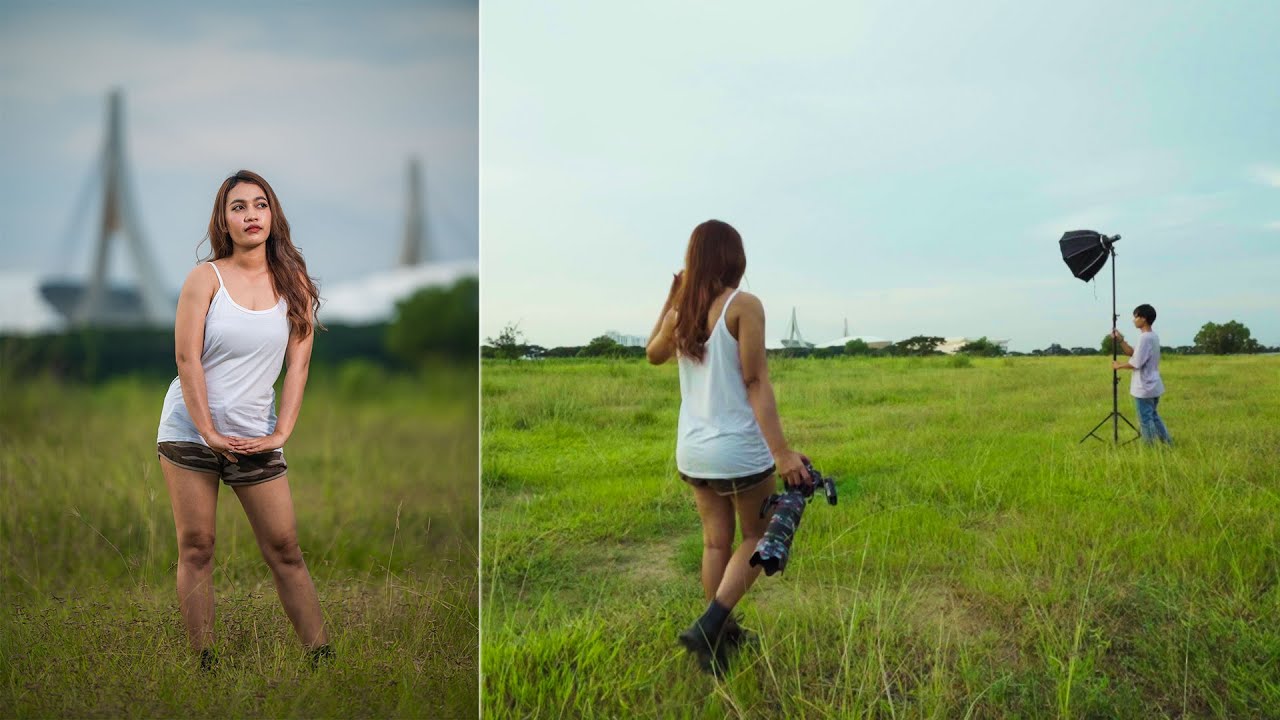 Portrait Photography Outdoor with off camera flash AD200 Pro – Photography Tutorials