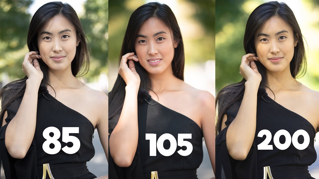 85mm vs 105mm vs 70-200mm – Best Portrait lens?