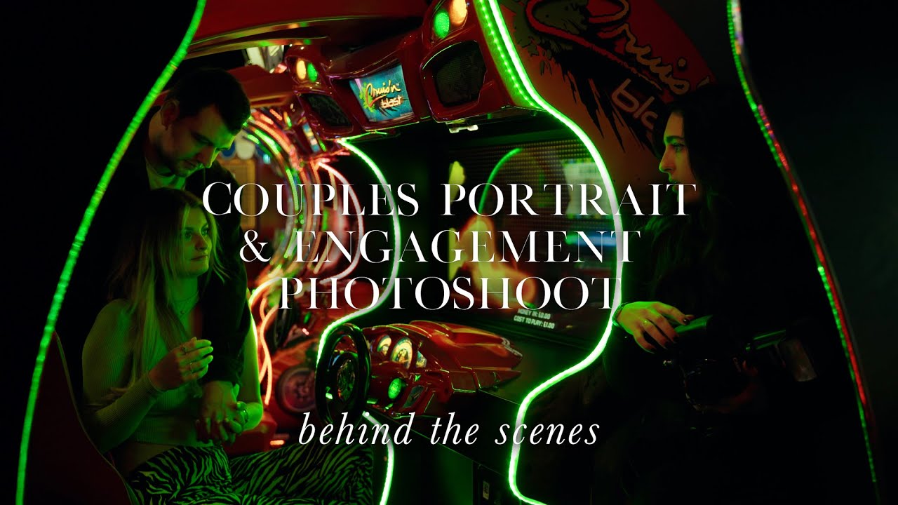 Engagement Couples Portrait Photoshoot – Behind the scenes
