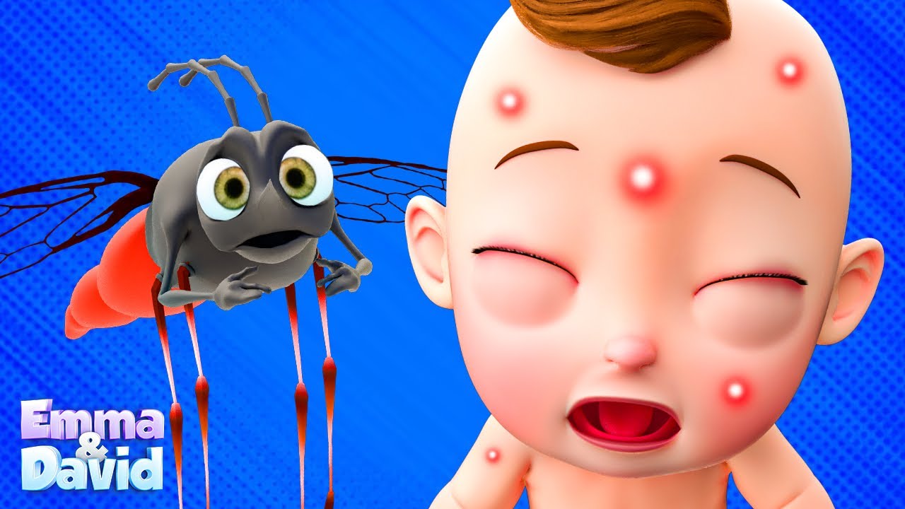 Mosquito Go Away + More Nursery Rhymes & Kids Songs | Emma & David