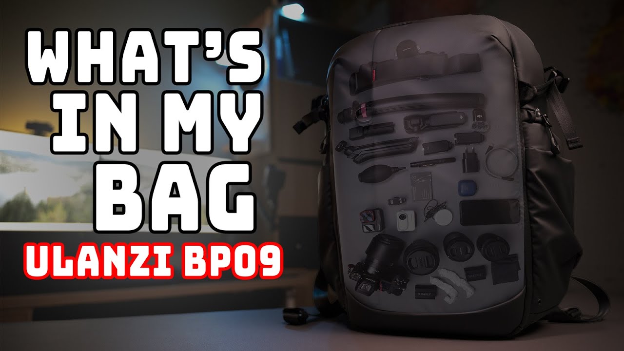 What's in my bag for a portrait photoshoot – Ulanzi BP09