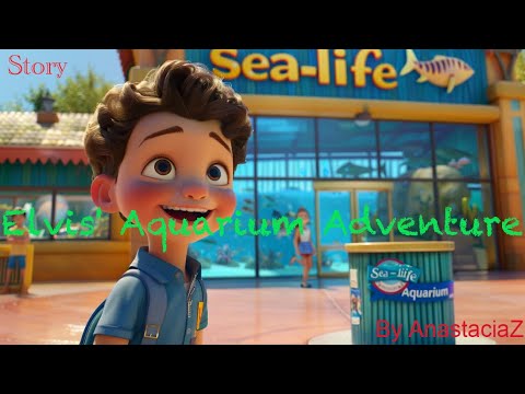 Bedtime stories for Children, visit the Aquarium "Elvis' Aquarium Adventure" (story 17)