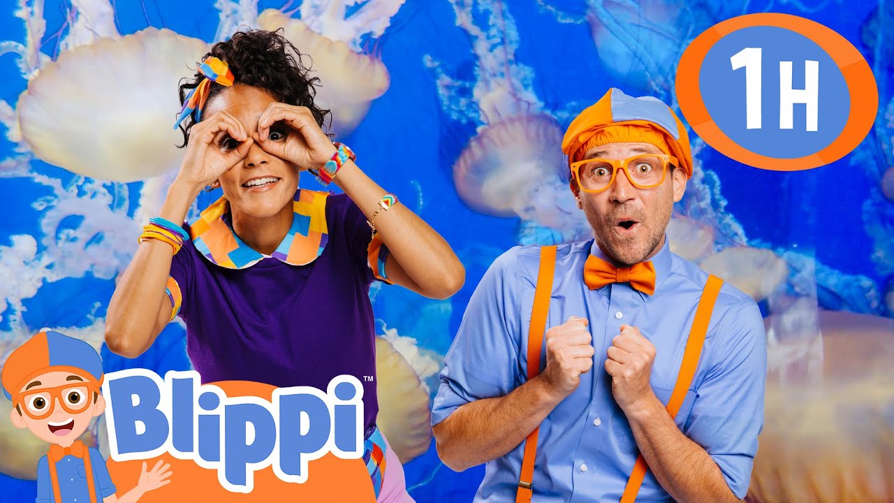 Exploration of the Pacific Aquarium | Blippi | Kids Cartoons & Nursery Rhymes | Moonbug Kids