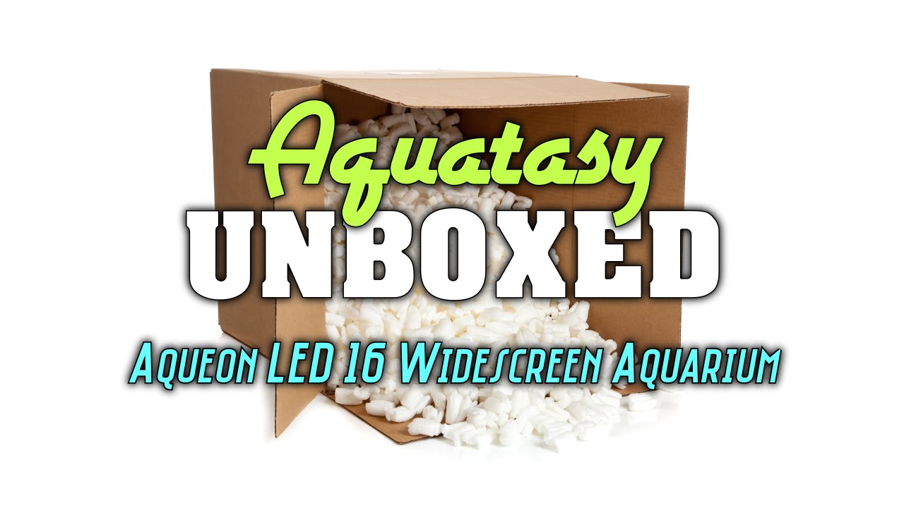 Aquatasy Unboxed – Aqueon LED 16 Widescreen Aquarium – Unboxing & Review