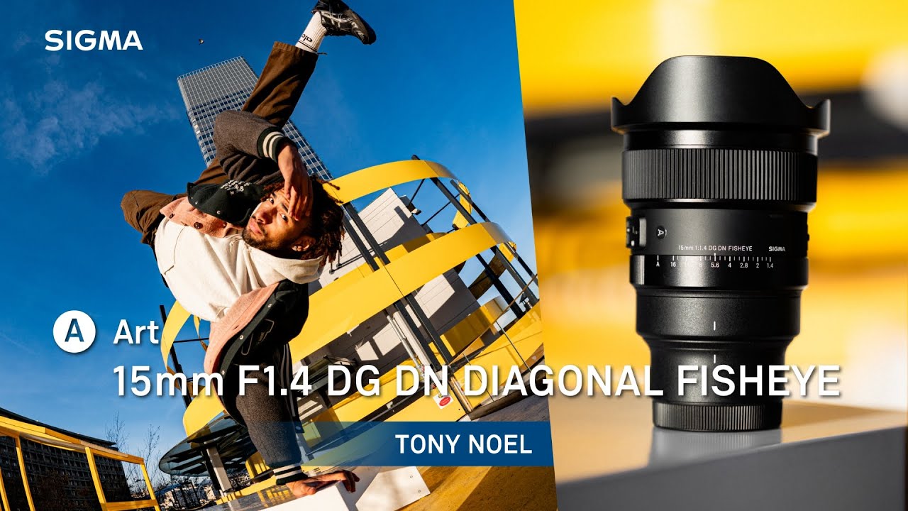 Creative portrait photography with the SIGMA 15mm F1.4 DG DN Diagonal Fisheye | Art – Tony Noel