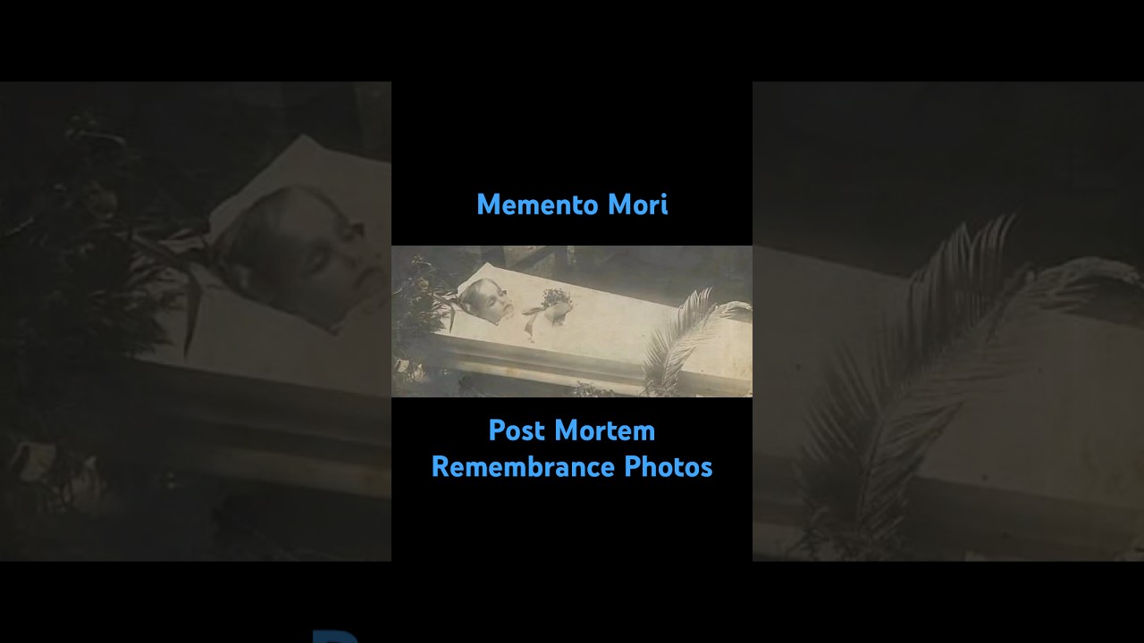 Post Mortem, Remembrance Photos #death #history #rip #postmortem #mementomori #macabre #loss #sad