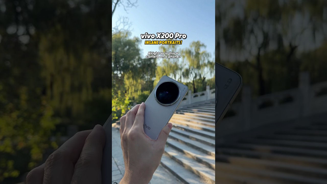 Insane Portraits on Vivo X200 Pro! 🤯 Works both in photo and video! #vivox200pro #vivomalaysia