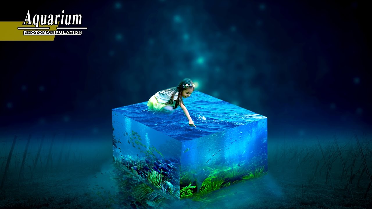 The Lost Aquarium Photo Manipulation – Surreal Photo Effect – Photoshop Tutorial