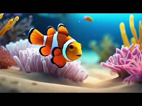 cool aquarium fish「🐳Relax your mind: real pictures and relaxing music. 🐠At this time, 🐟the real
