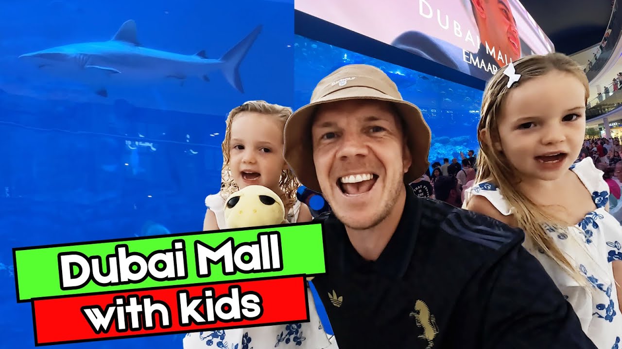 Dubai Mall with kids vlog 🇦🇪 Aquarium, Burj Khalifa – is it worth it?