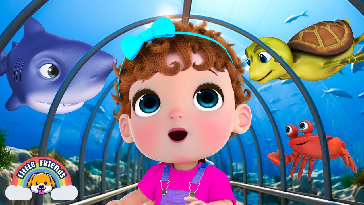 Aquarium Song | ‪Little Friends | Kids Songs & Nursery Rhymes Compilation