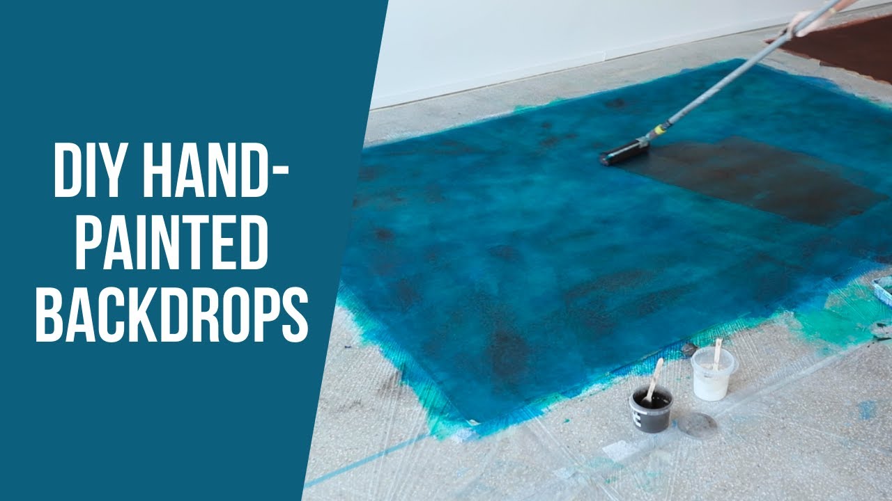 DIY Hand-Painted Backdrops for Portrait Photography
