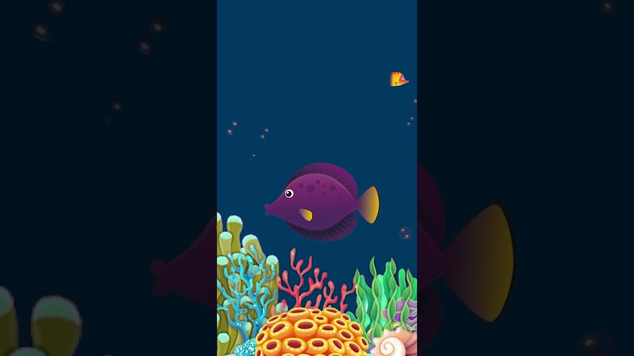 Lullaby for Babies To Go To Sleep Relaxing nursery rhymes Aquarium Fish    Sleep & Relaxing #0020