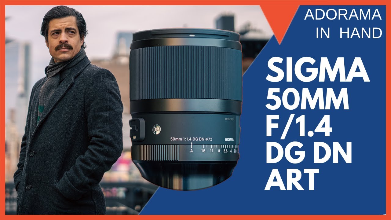 Sigma 50mm f1.4 DG DN Art Lens | Men's Portrait Photography Shoot with Sal D'Alia