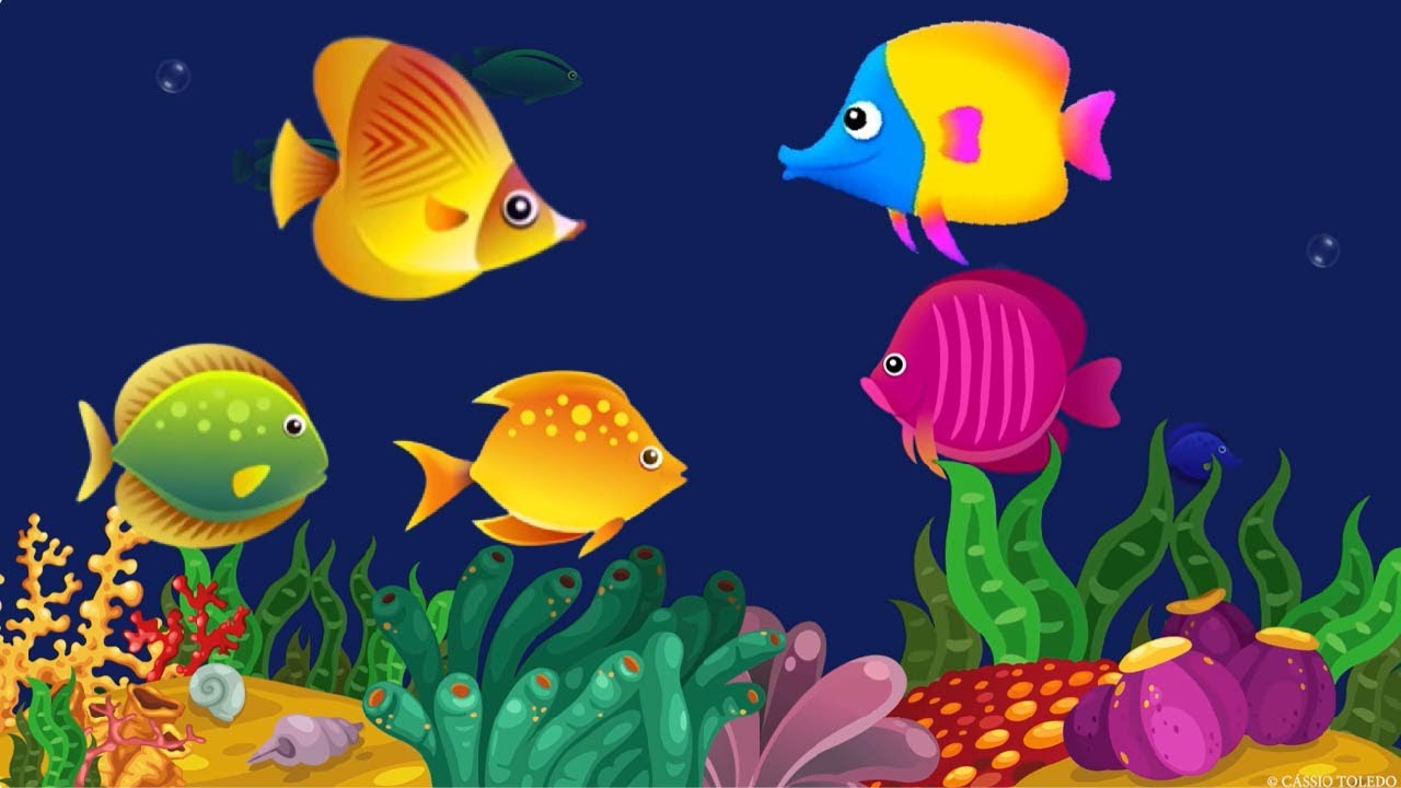 Fish lullaby  Bedtime lullaby & calming undersea  Fish aquarium  Baby sleep music #fishlullaby #66