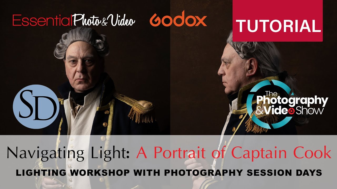 A Portrait Of Captain Cook  |  Live Photography Workshop with Photography Session Days