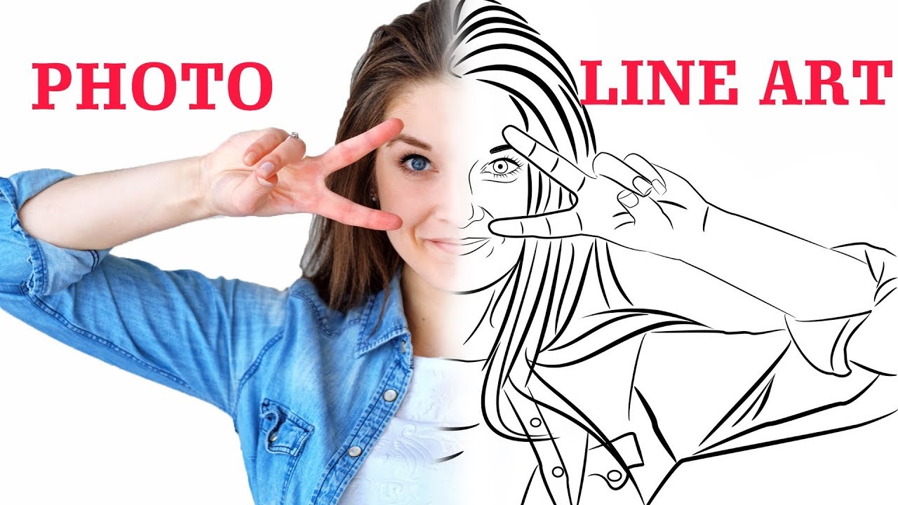 Convert Photo to Line Portrait Vector – Tutorial – Inkscape