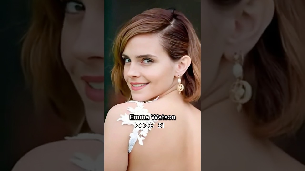 Emma Watson· 1990-2025 · Time Portrait #beauty #fashionicon