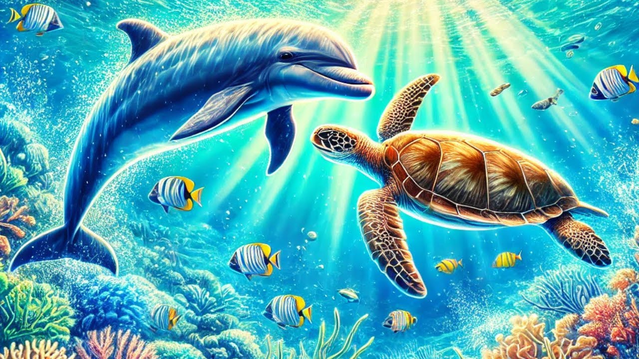 Meditation Music to Reduce Stress, Depression, Negativity | Beautiful aquarium video